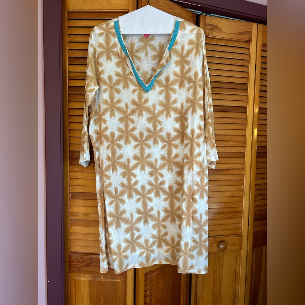 Tunic top with beading